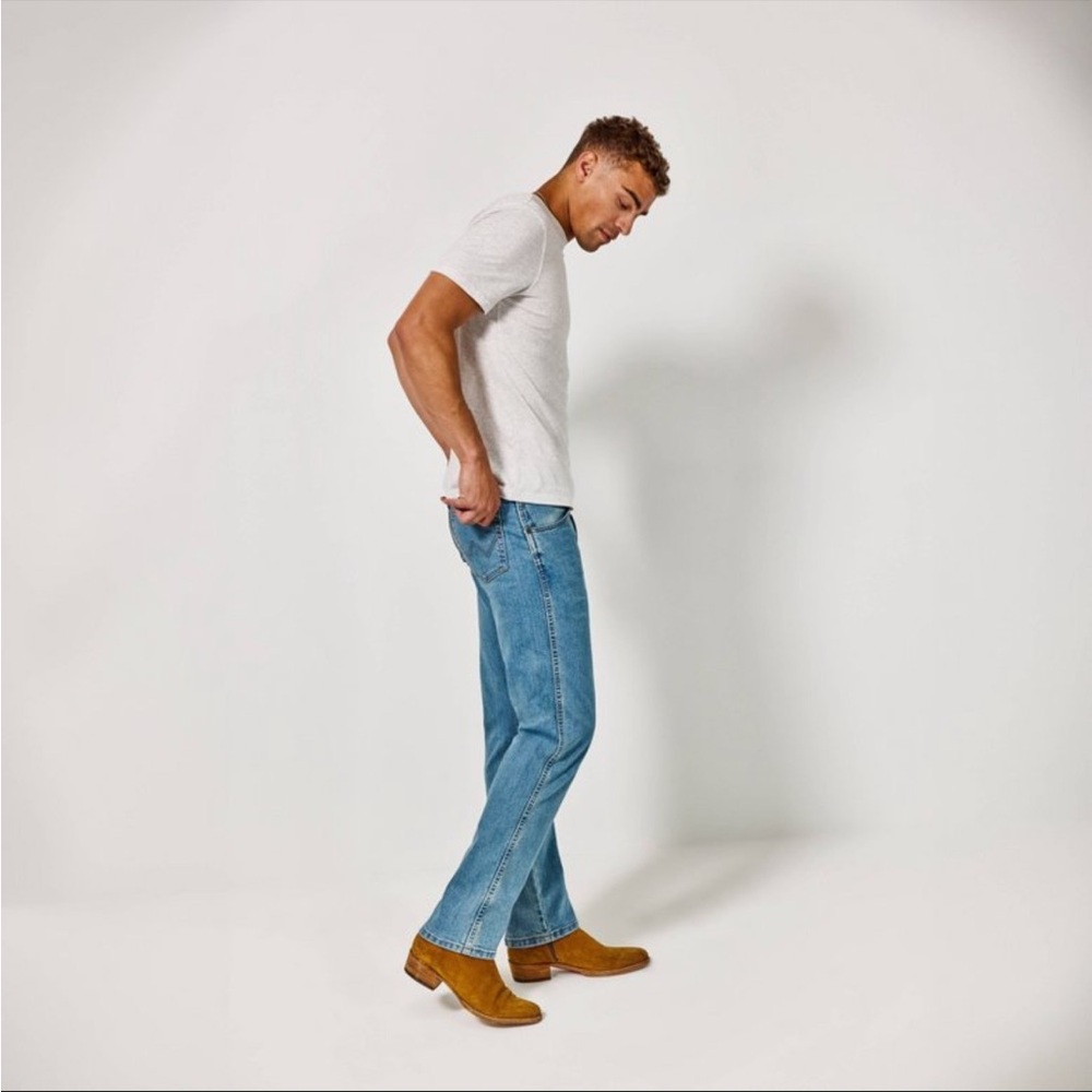 Target Men's Light Blue Bootcut Jeans